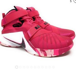 lebron soldier 9 pink